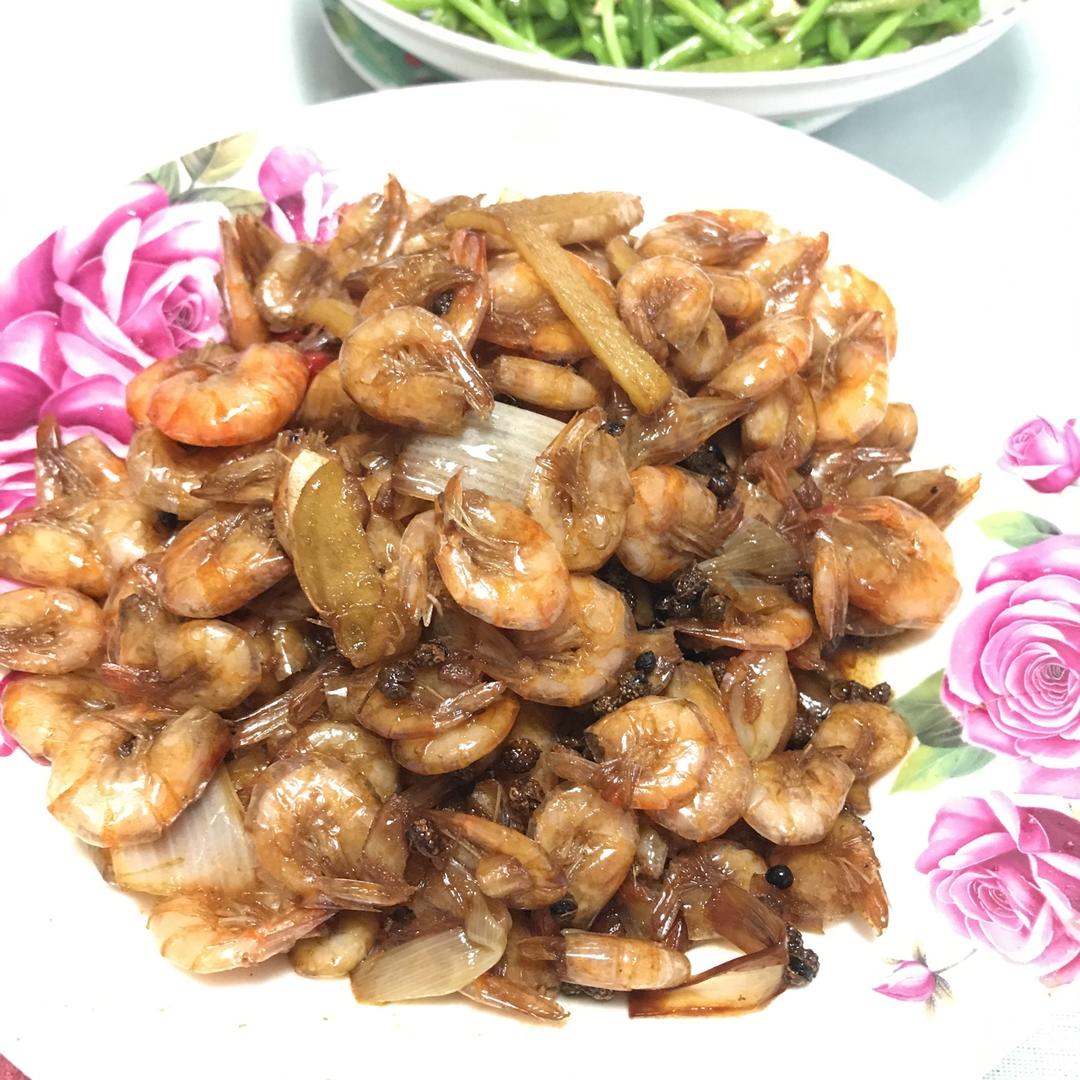 油爆小河虾