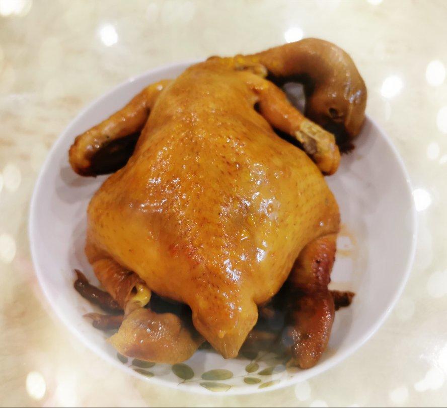 懒人电饭锅烤鸡