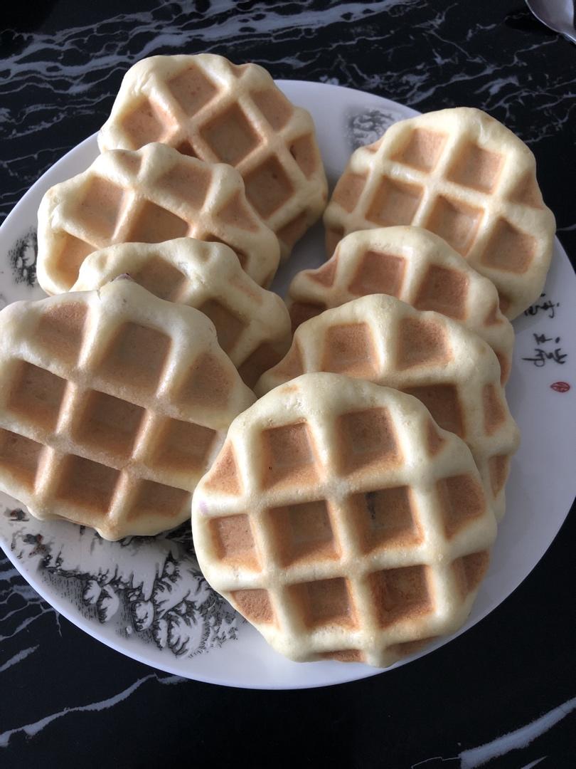 紫薯华夫饼