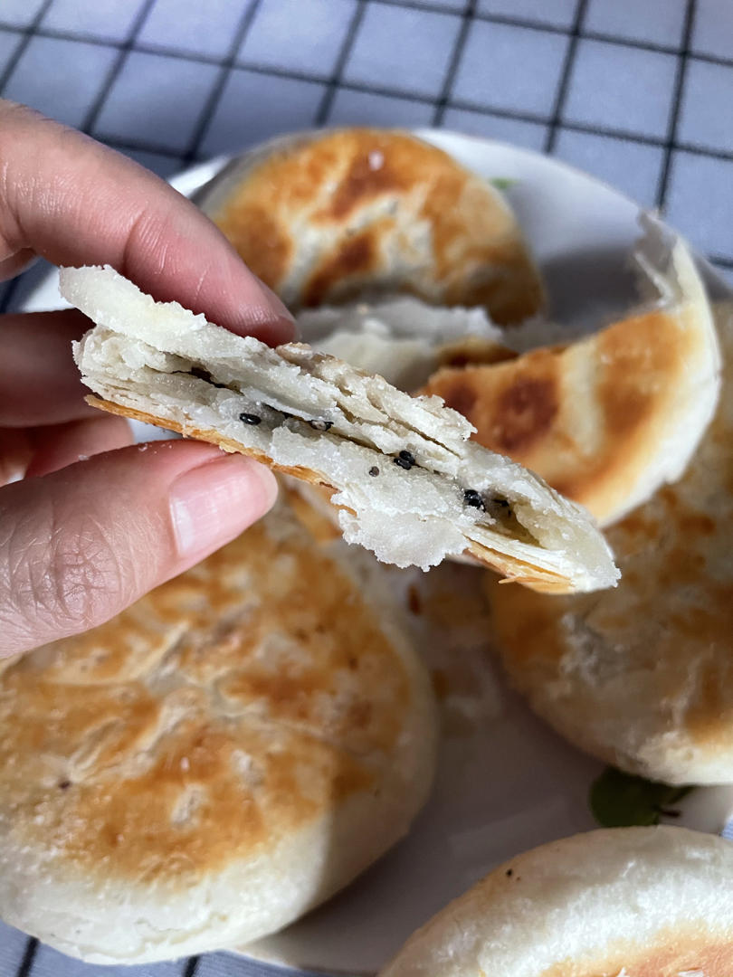 不用醒面 不用发面 几分钟就能搞定的糖酥饼 大包酥 附细节视频详解
