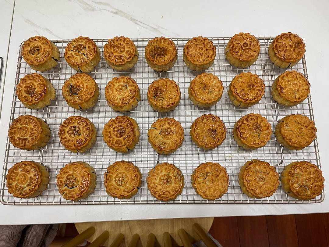 广式五仁月饼蜂蜜版（不用转化糖浆）