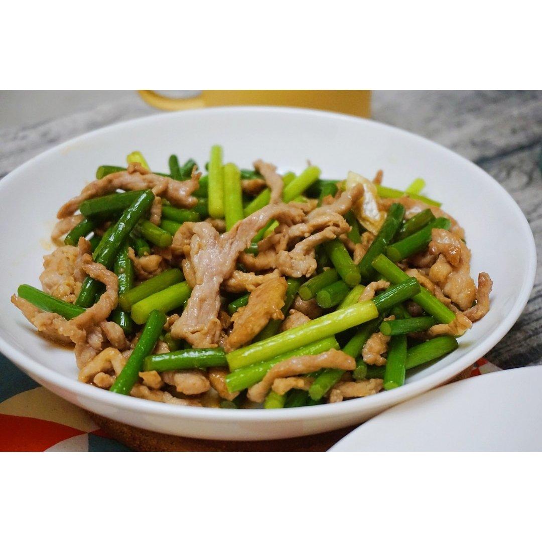 蒜薹炒肉丝