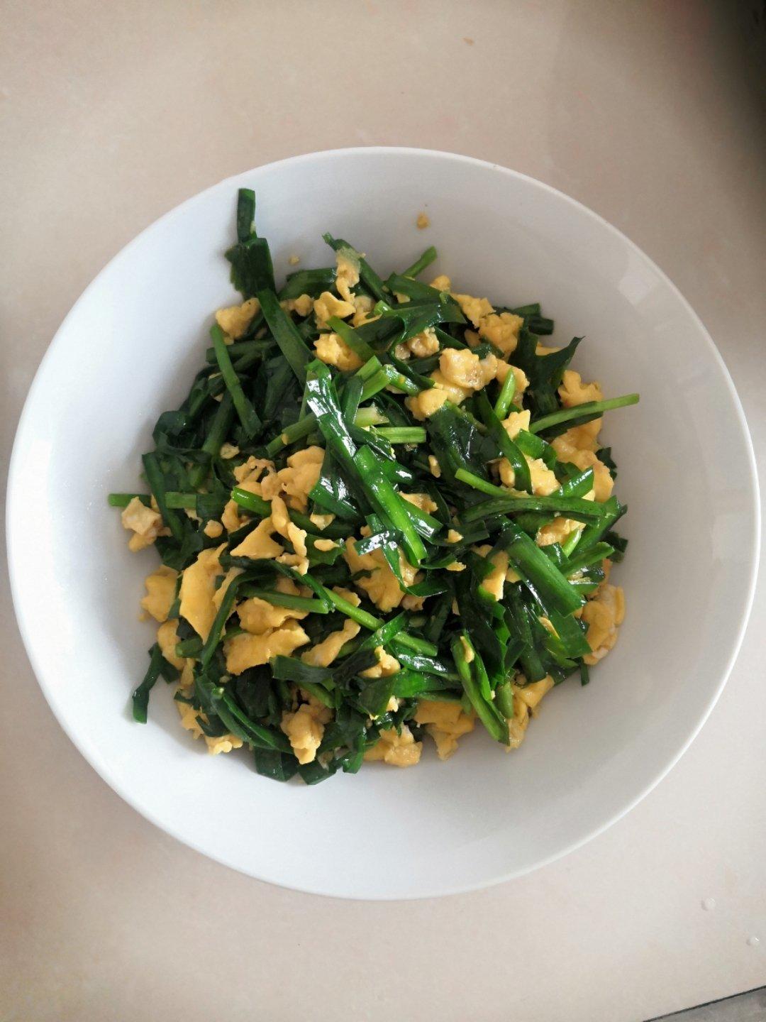韭菜炒鸡蛋（下饭菜）