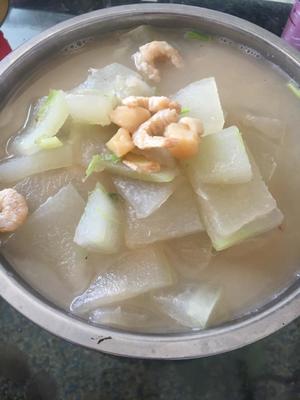 冬瓜鲜贝海米汤的做法 步骤7