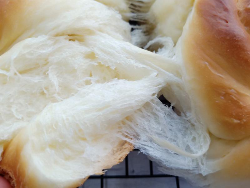 纯奶手撕吐司的做法 步骤1