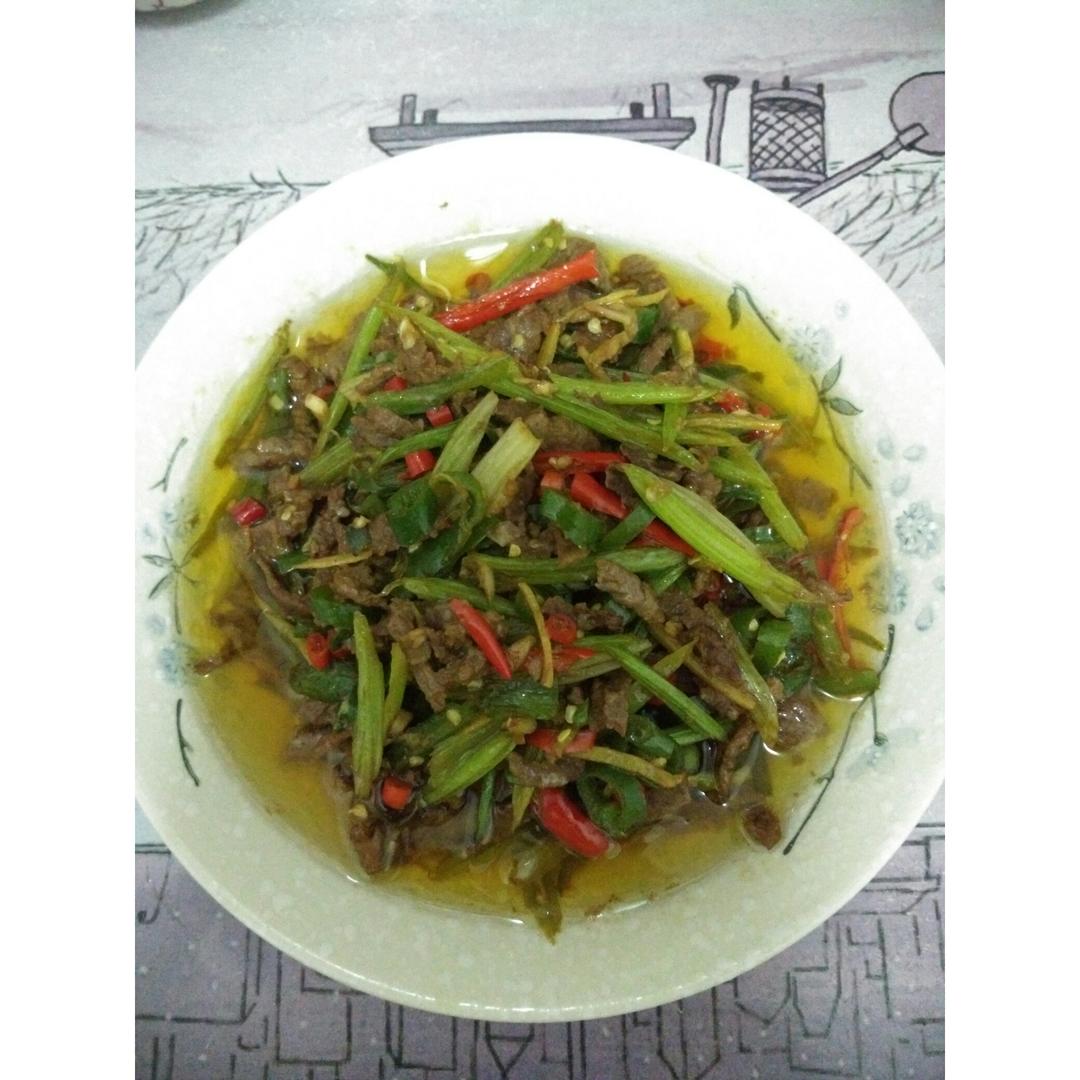 家常小炒黄牛肉