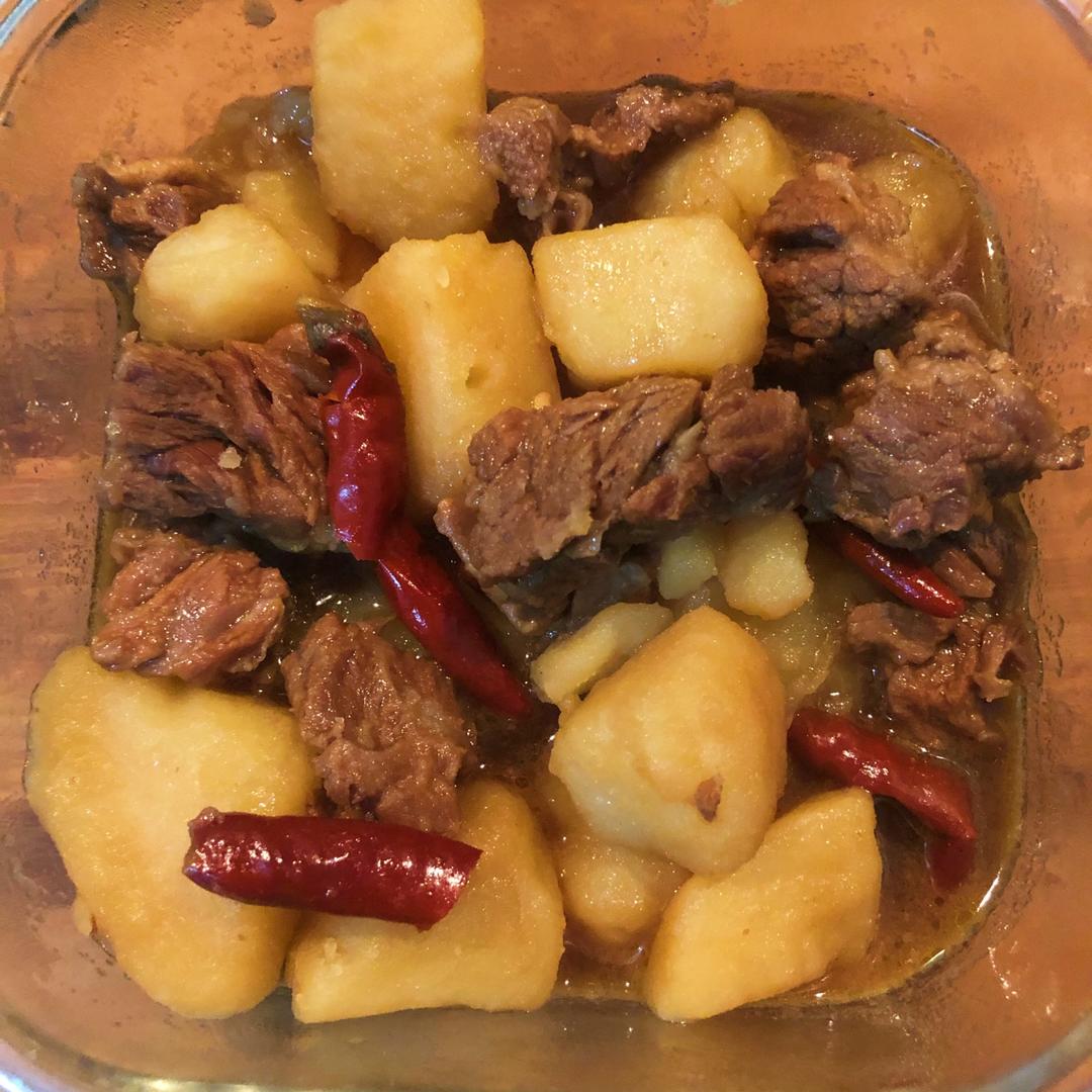土豆炖牛肉