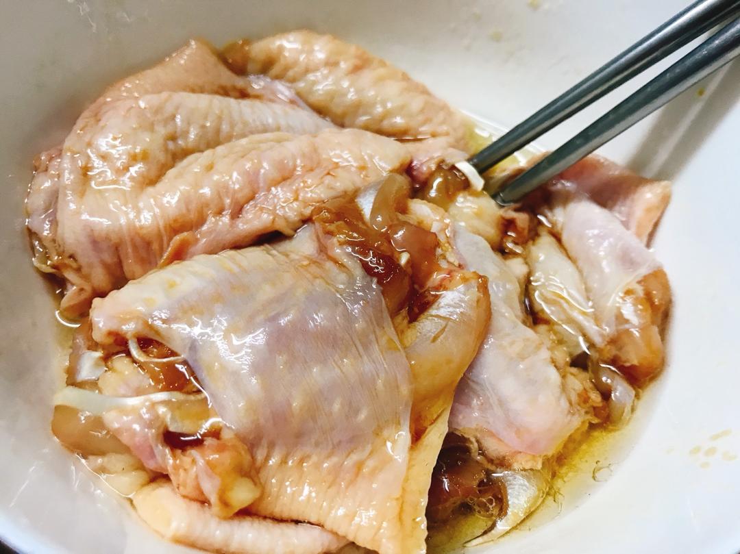 时蔬酿鸡翅