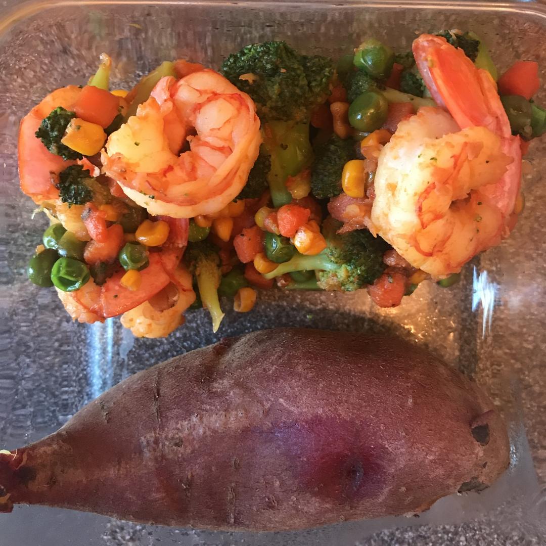 什锦虾仁