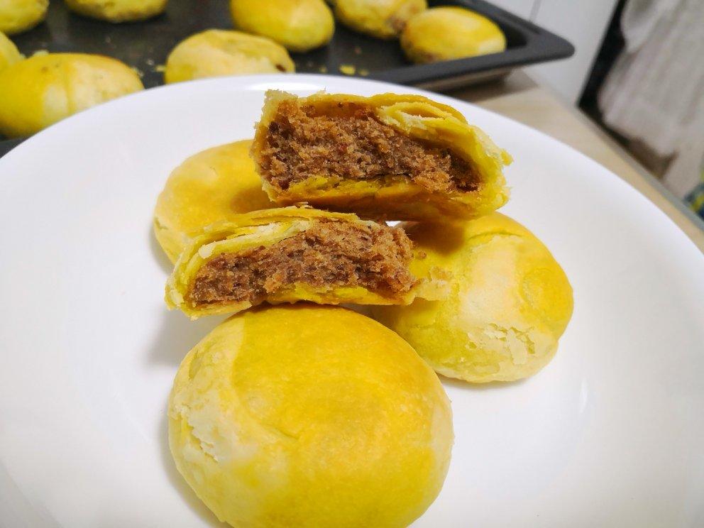 金丝肉松饼