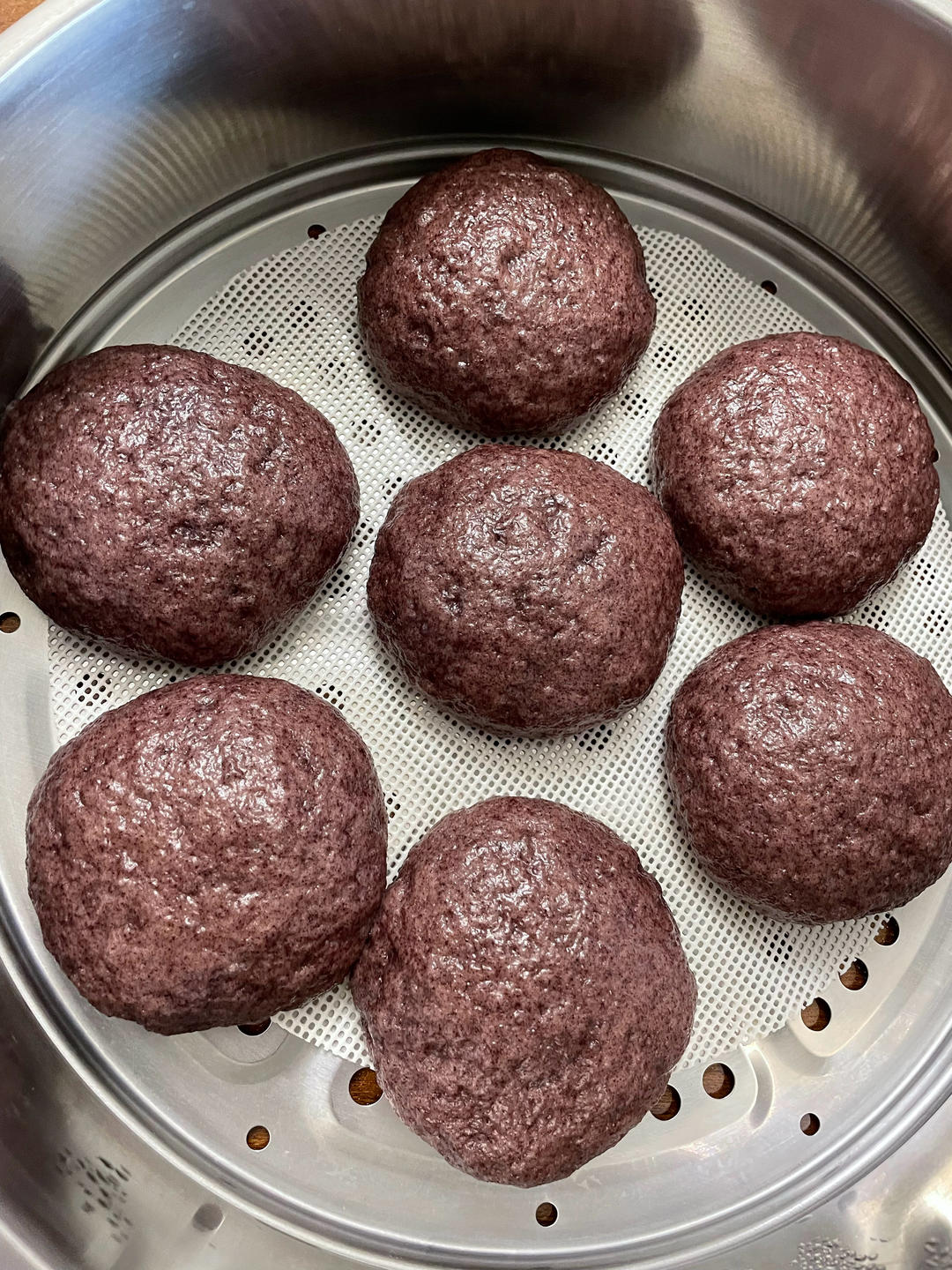 超详细黑米馒头