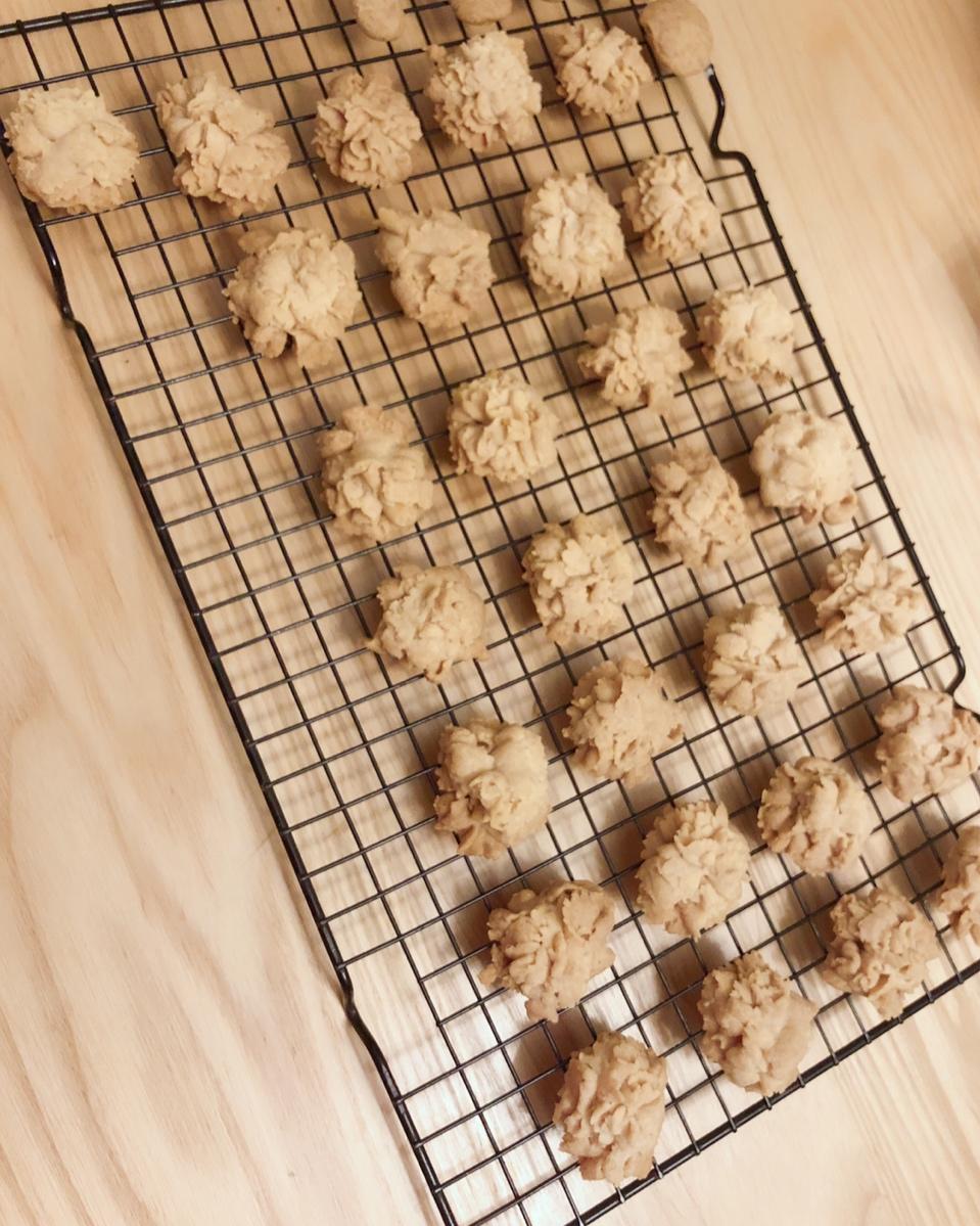 被业界猜了很久的网红牛油小花曲奇配方，酥的掉渣