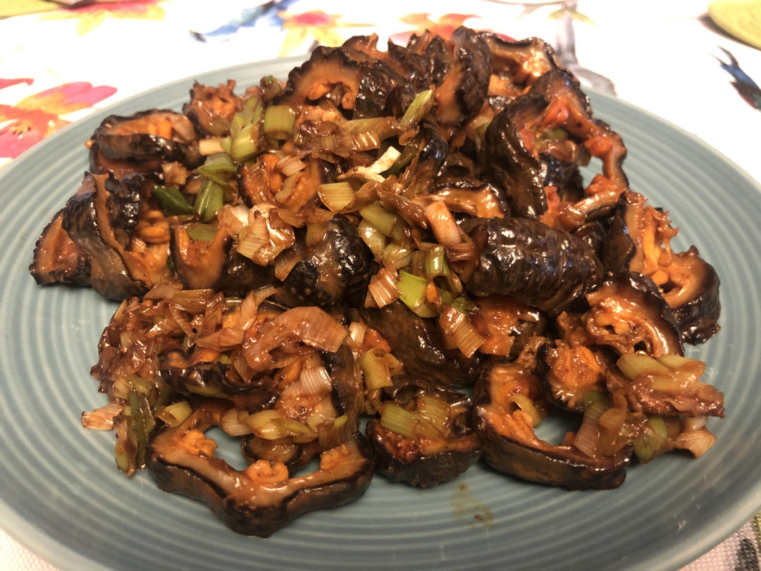 葱爆海参