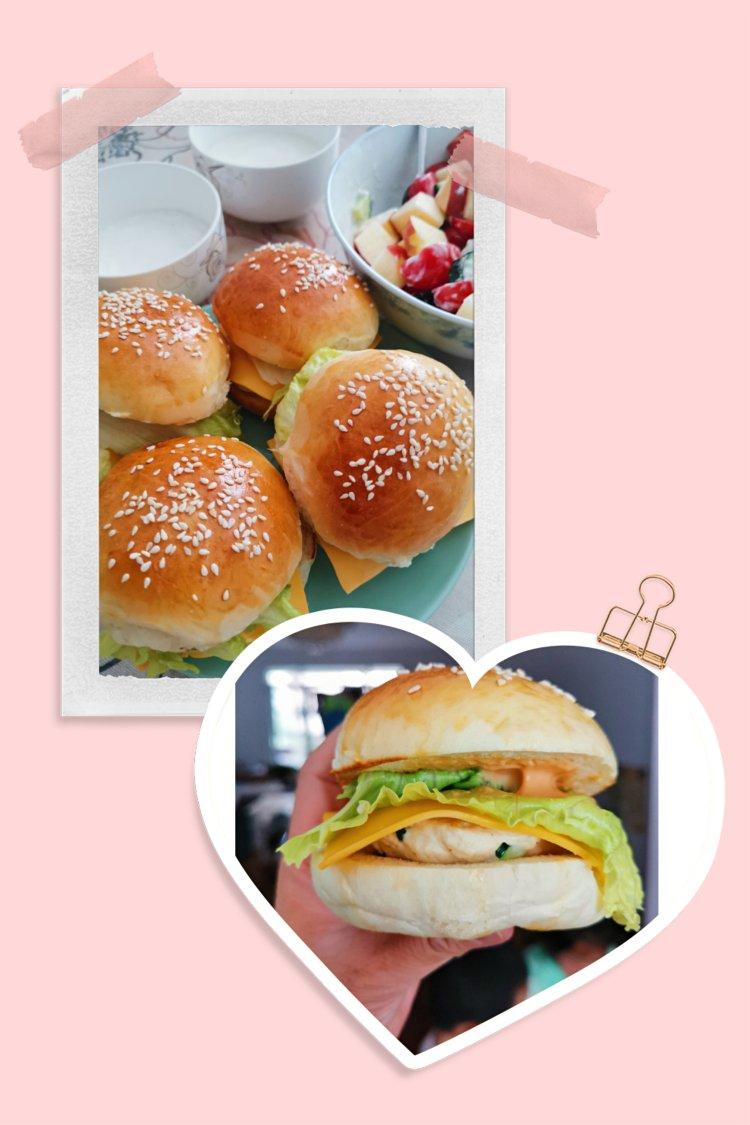 松软汉堡包胚