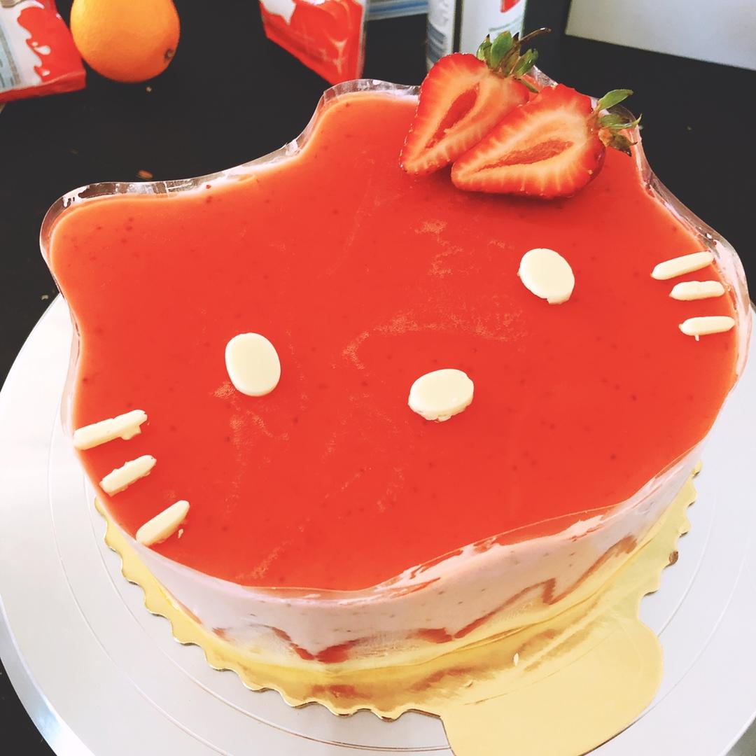 圣诞草莓冻芝士蛋糕（Kiri品牌公开课）