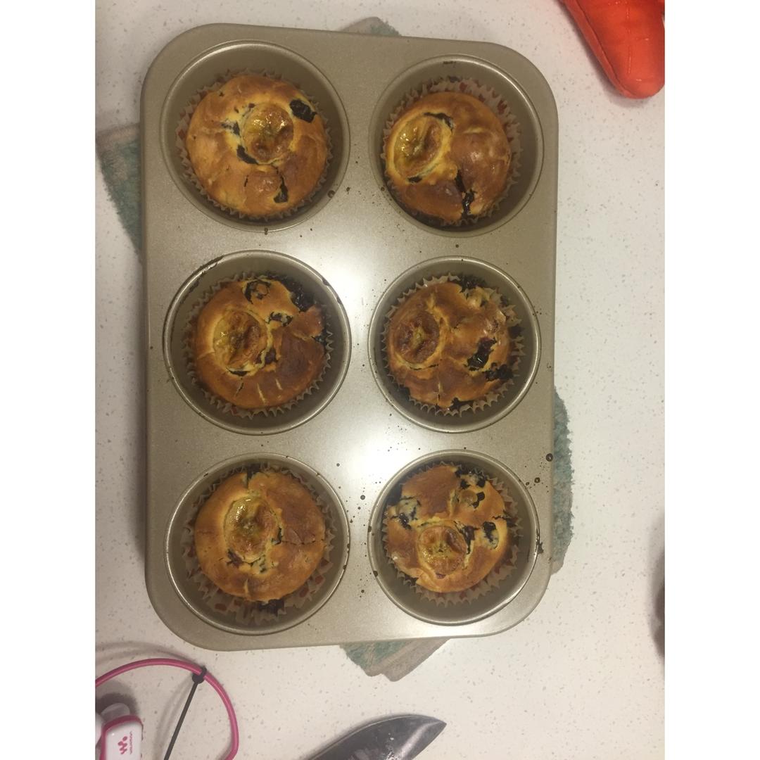 蓝莓玛芬蛋糕 Blueberry Muffin