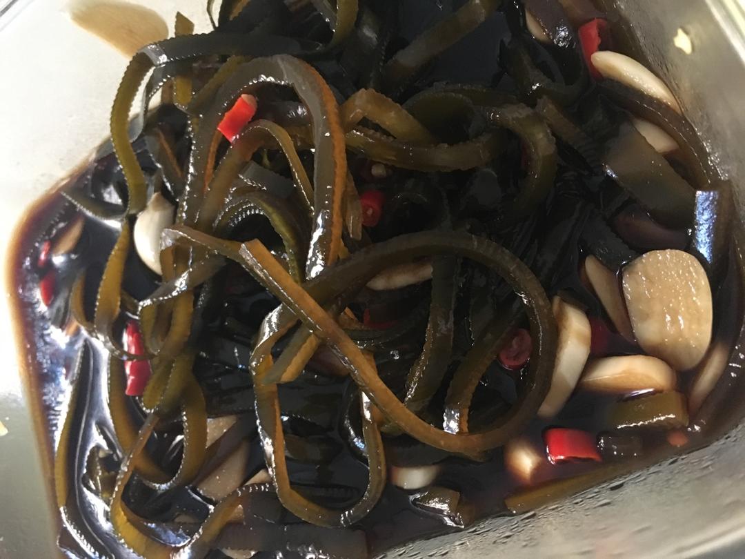 简单美味的酸辣海带块