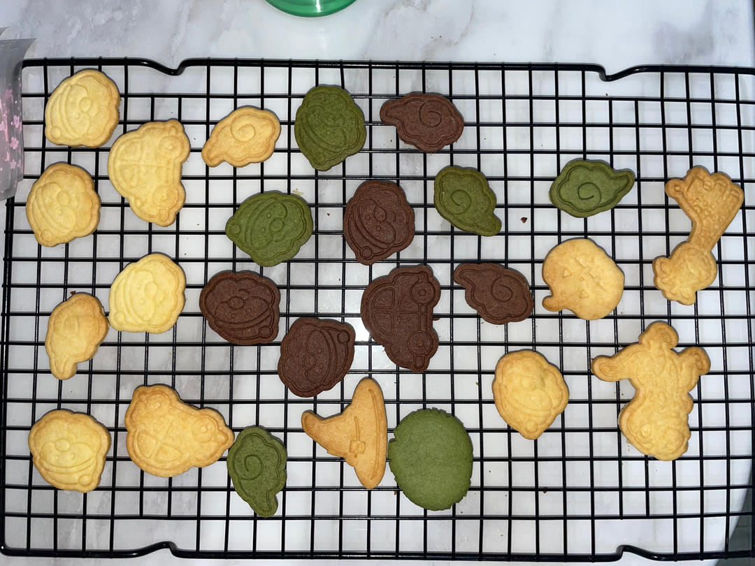 儿童卡通曲奇饼干