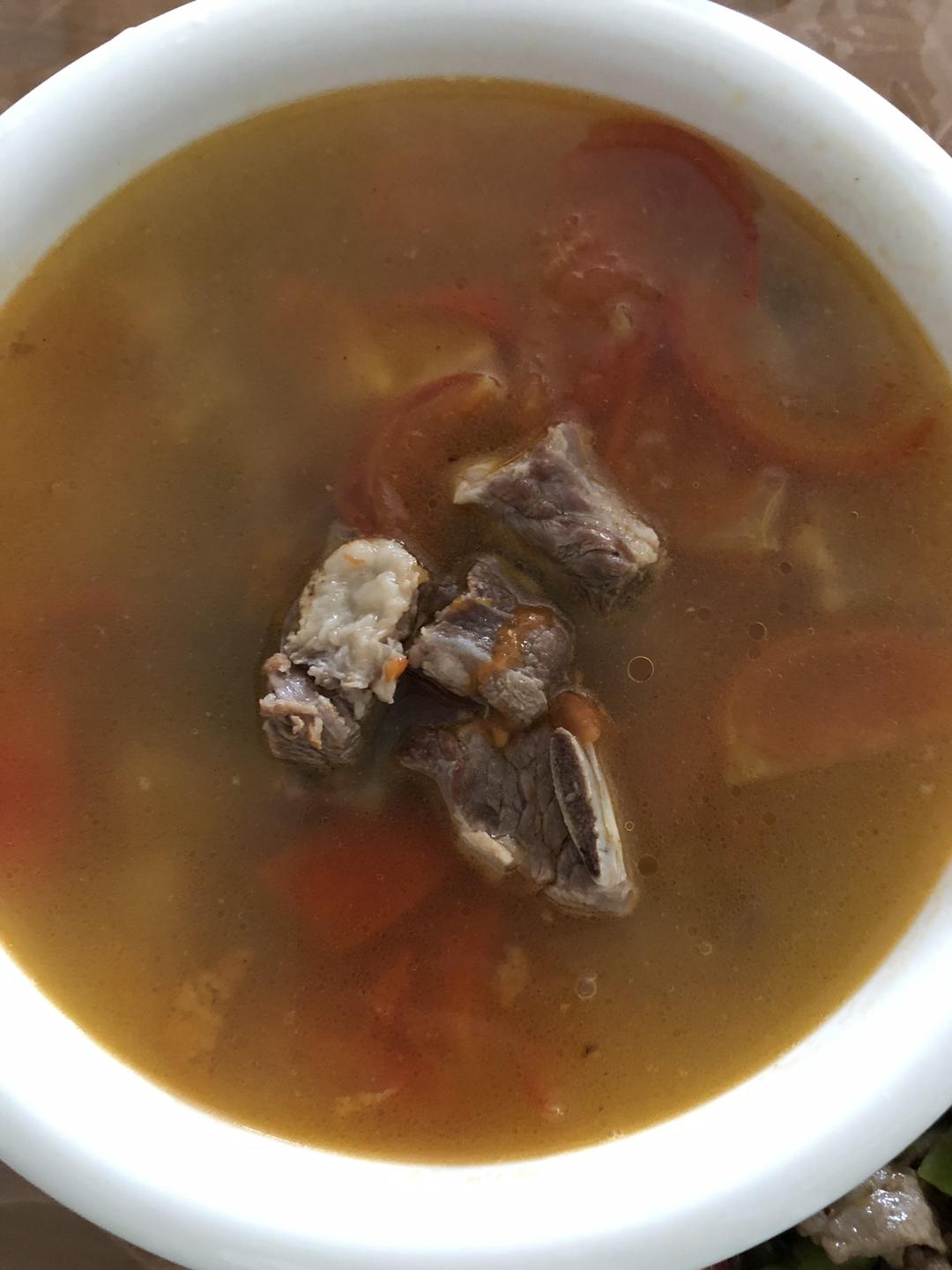 番茄排骨汤