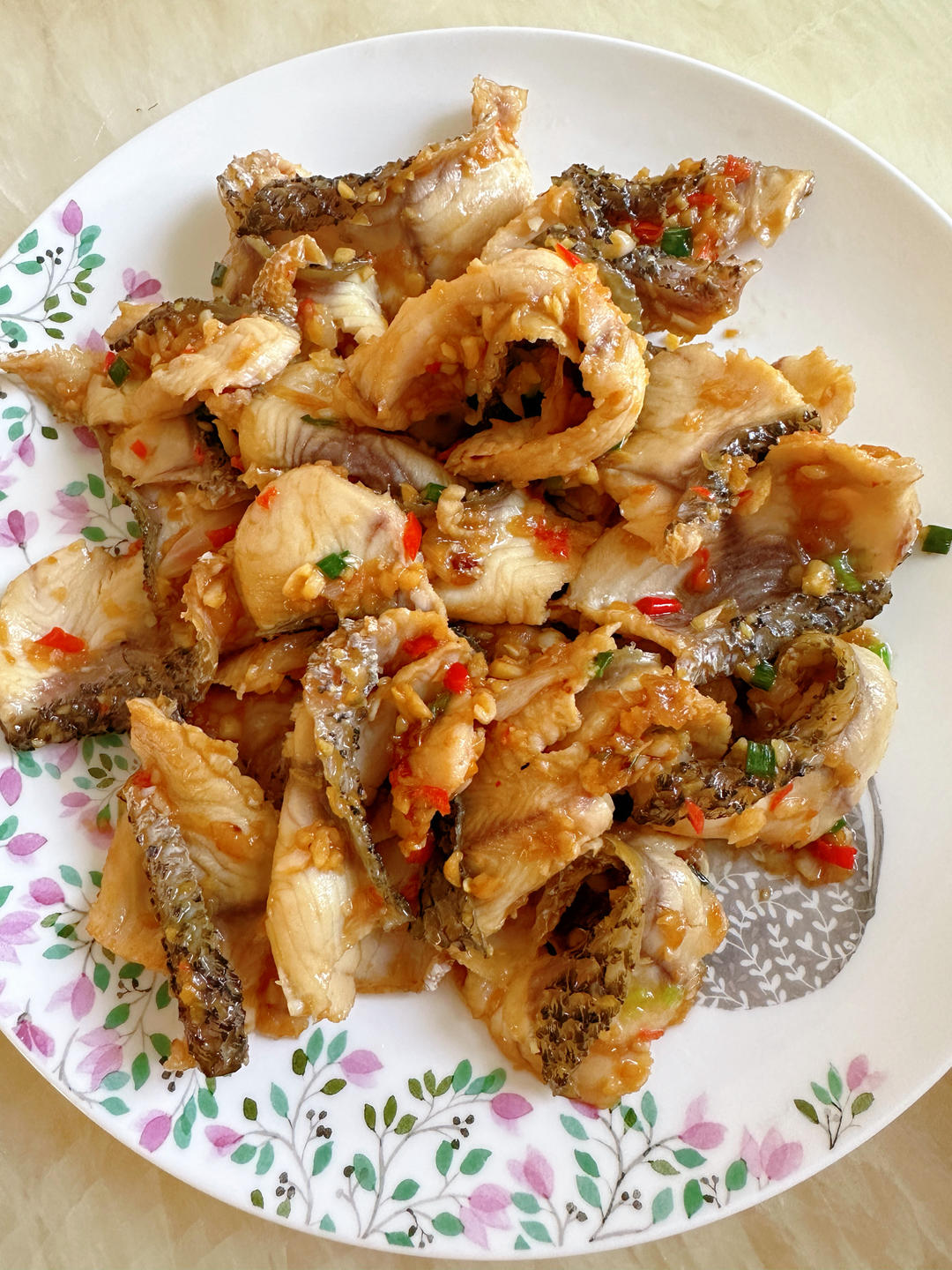 蒜蓉鱼片