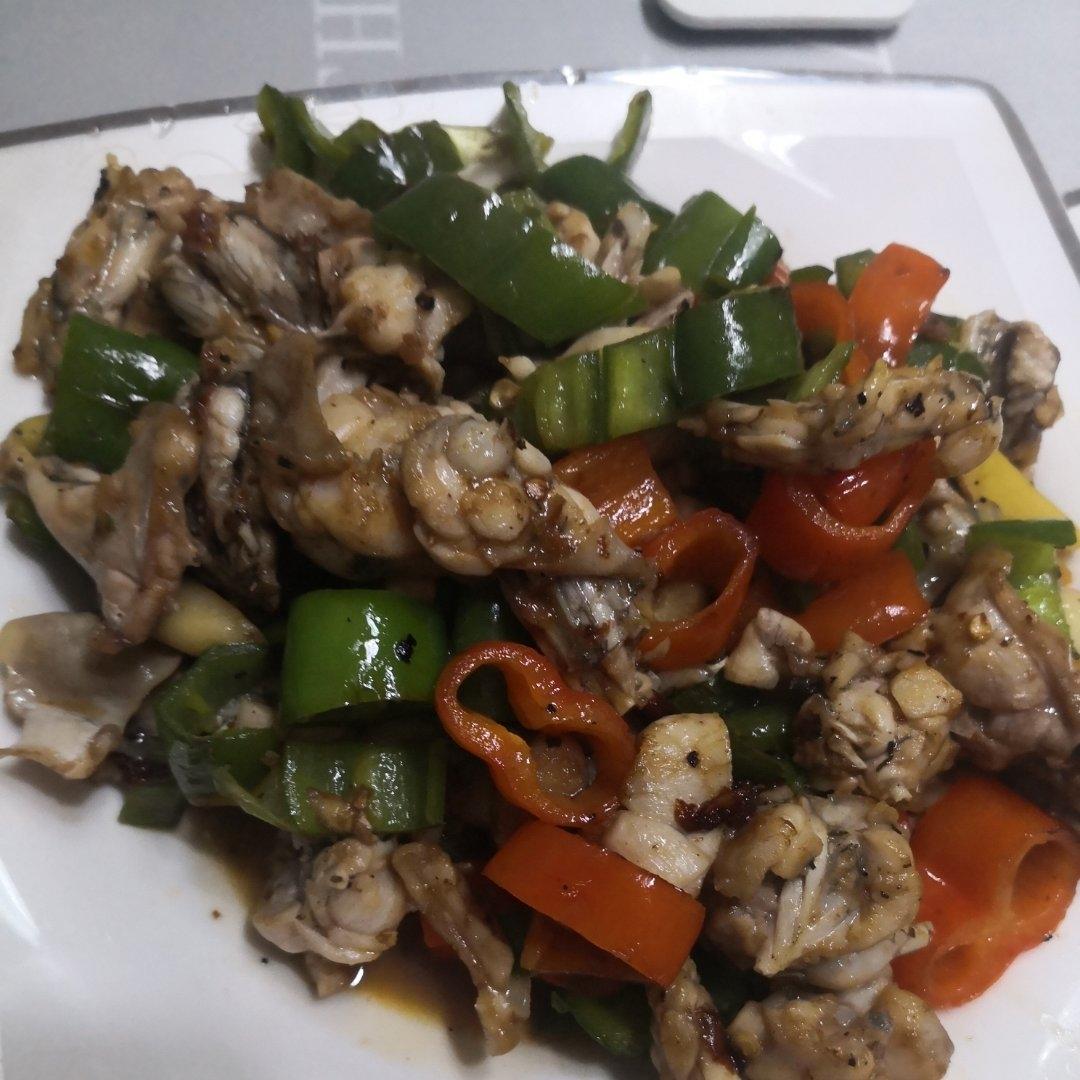 青椒牛蛙