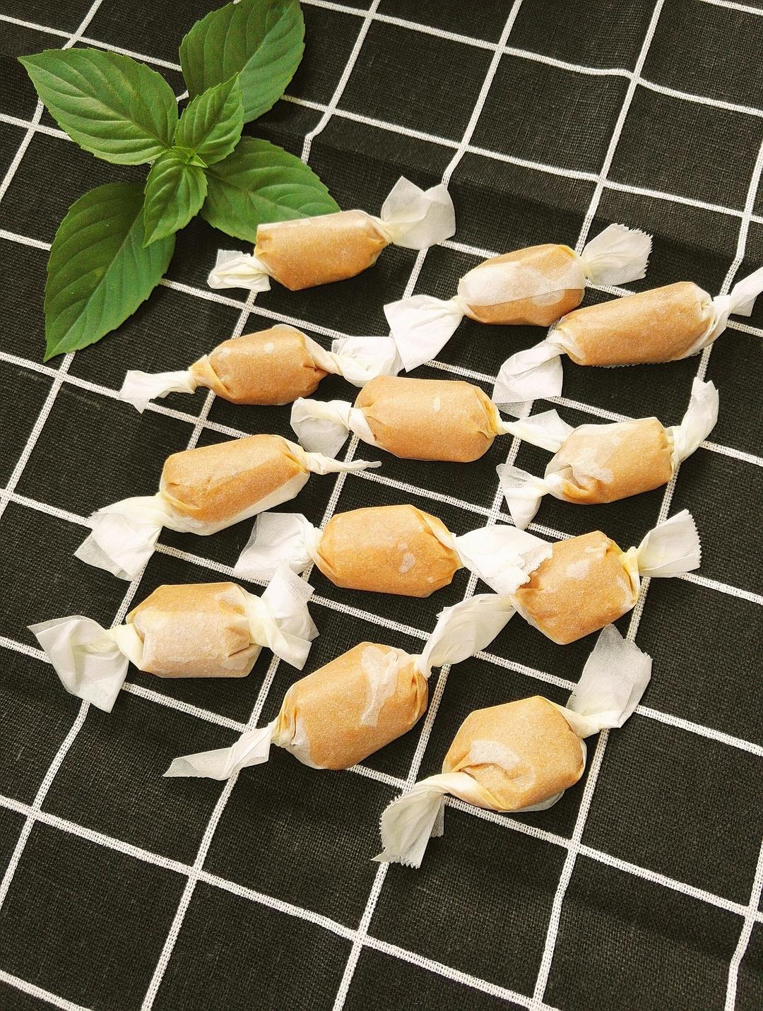 芝士乌冬做的奶油焦糖牛奶糖