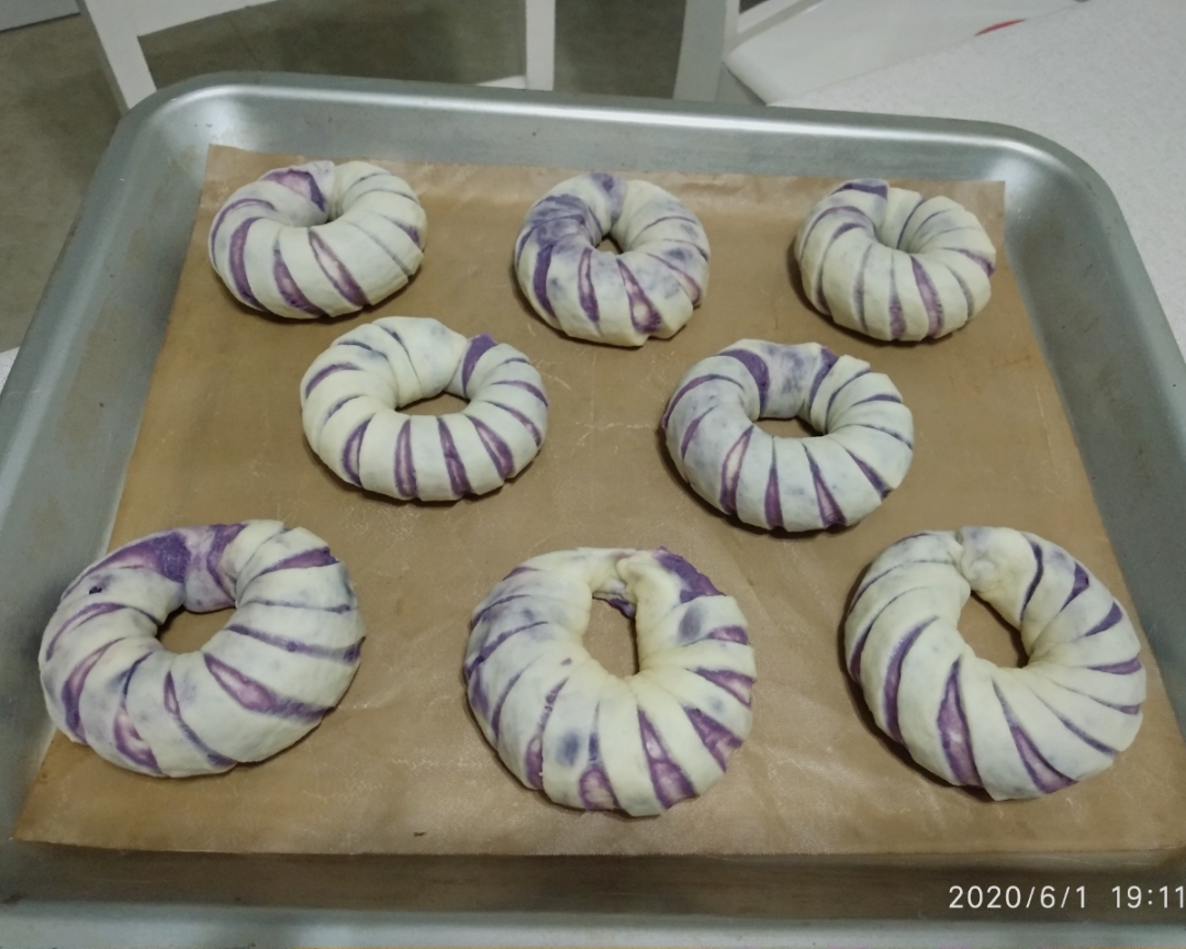 紫薯面包的做法 步骤11