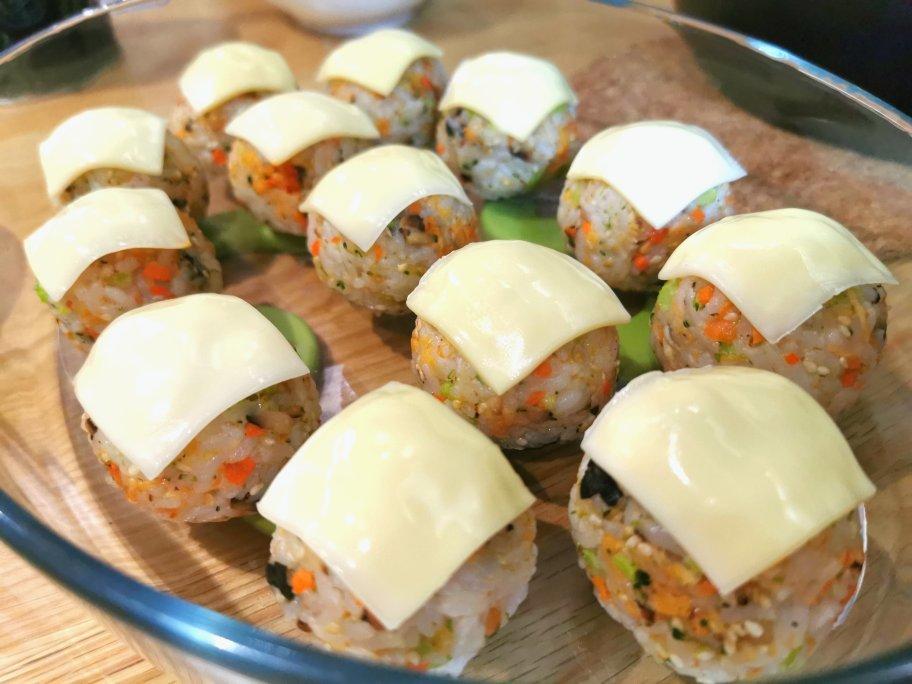 芝士就是力量【芝士肉松小饭团】