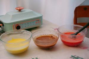 三种口味（原味）（巧克力）（红丝绒）毛巾卷—法格多功能锅的做法 步骤1