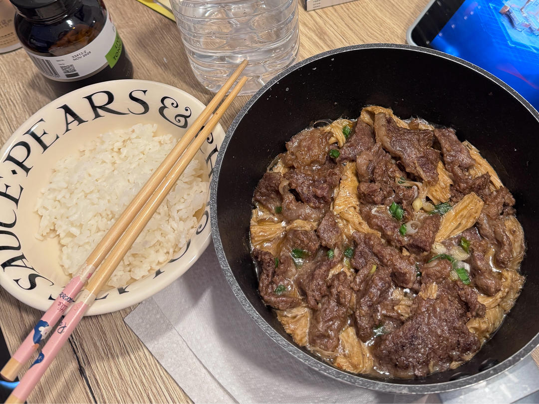 潮汕沙茶牛肉煲-嫩得吞掉舌头的快手菜