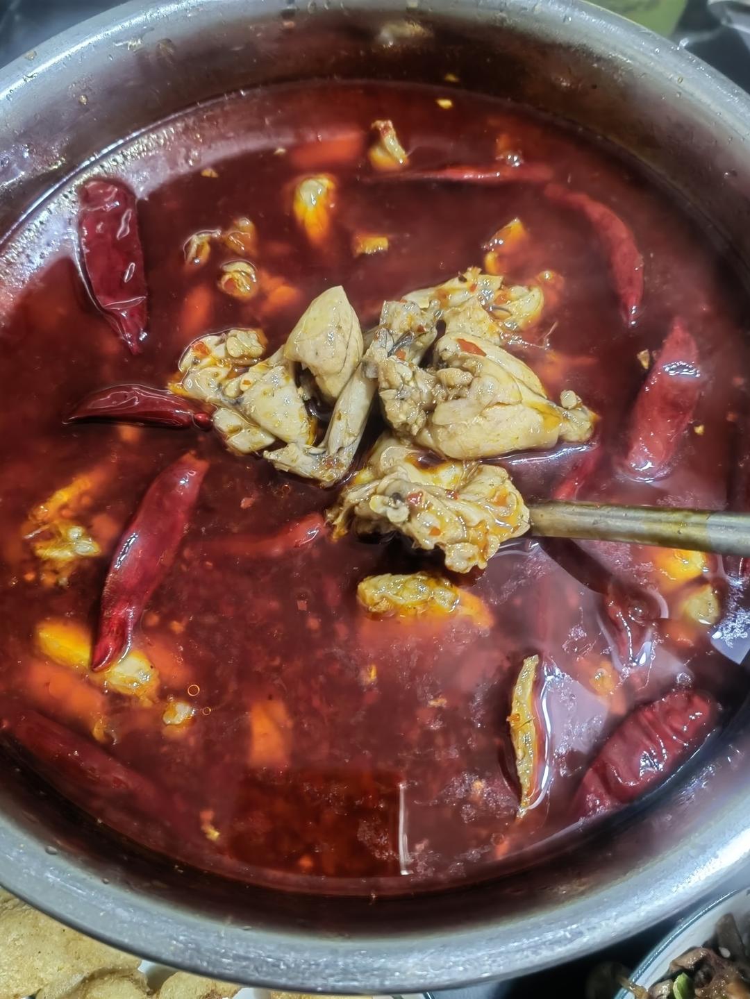 简单快手麻辣牛蛙