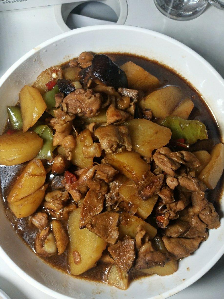 跟山东大厨学的黄焖鸡米饭