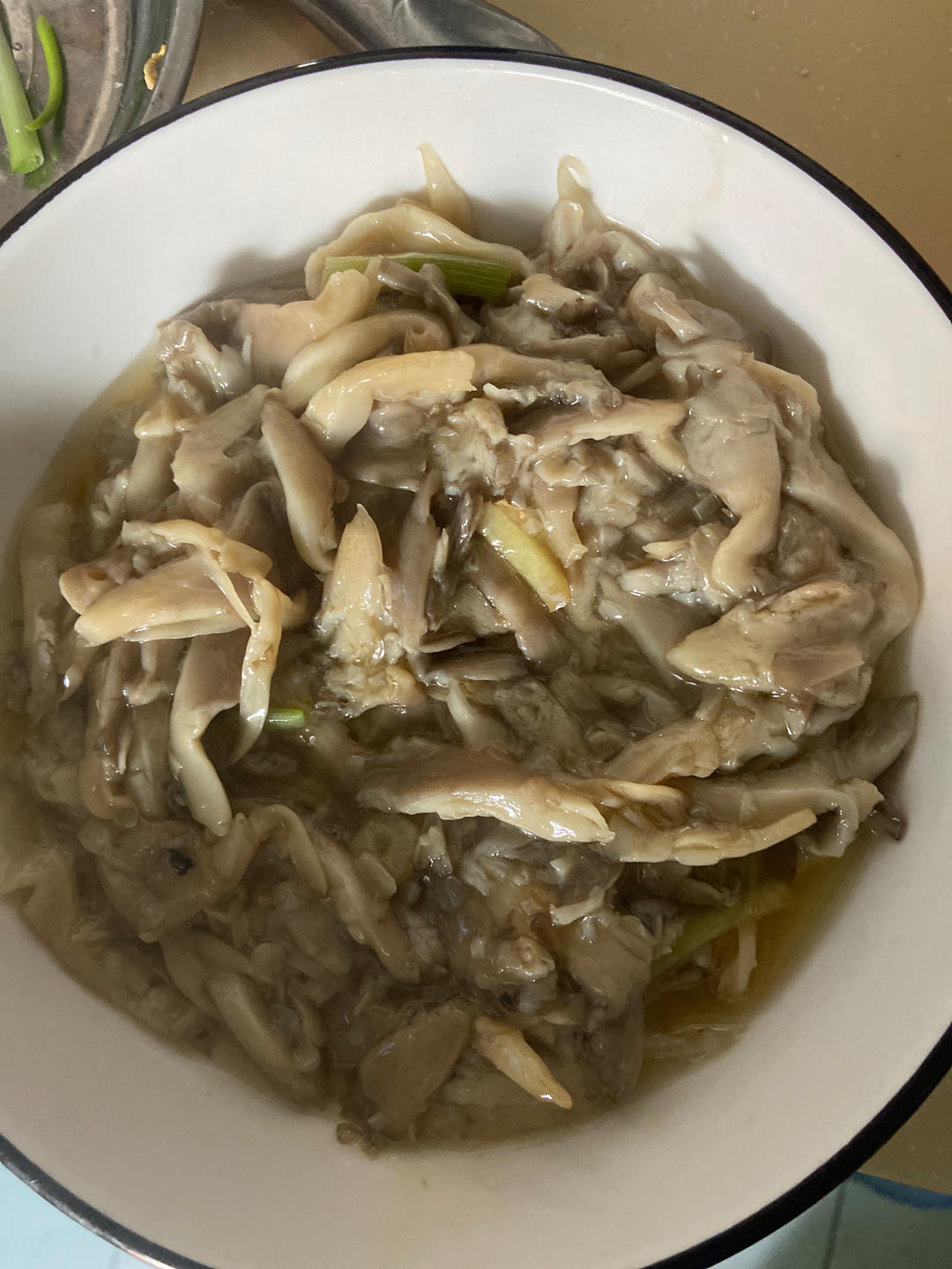 家常炒平菇