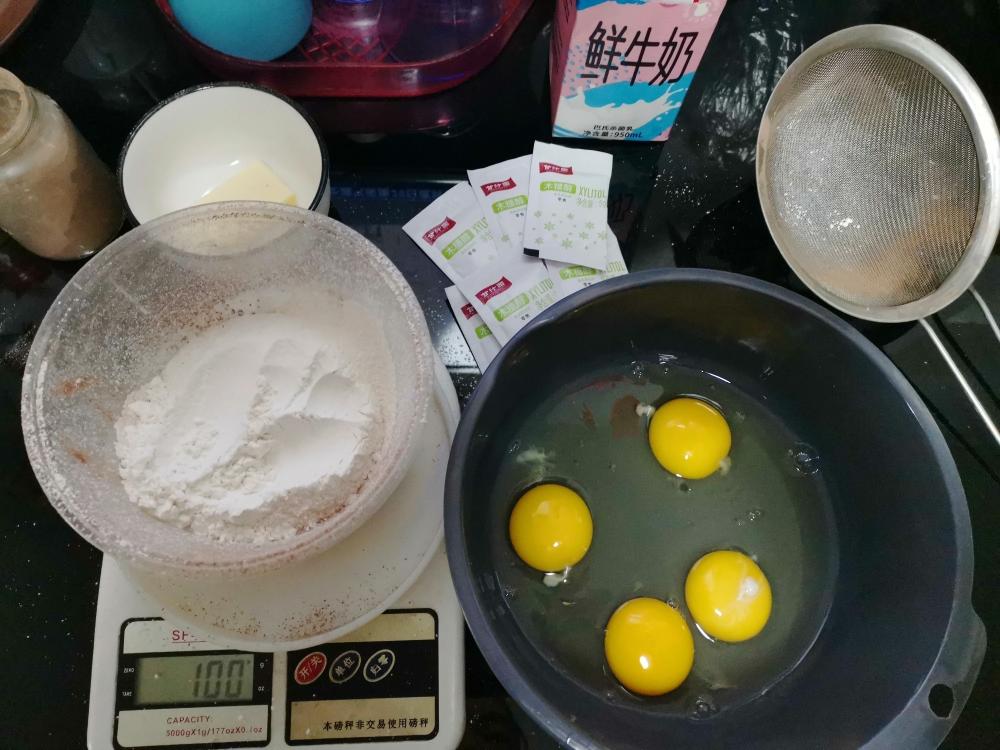 纯奶手撕吐司的做法 步骤1