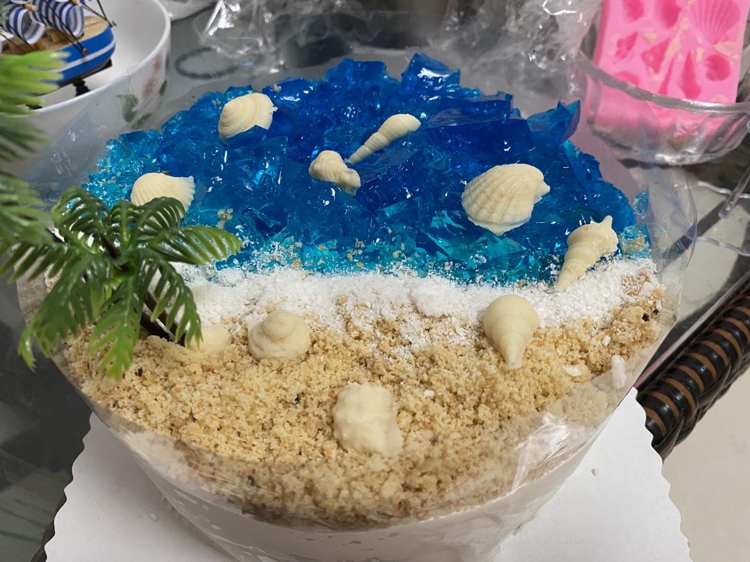 海洋酸奶慕斯蛋糕