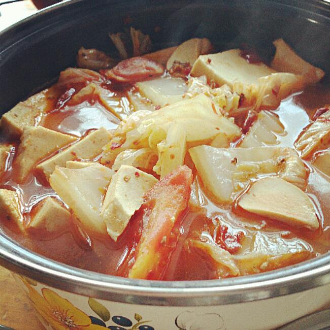 自制麻辣重庆火锅