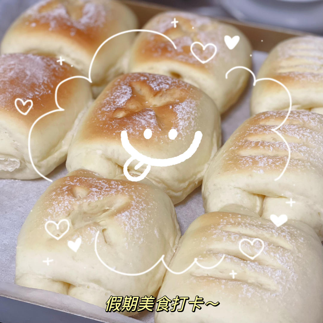 软到不知所措的牛奶卷