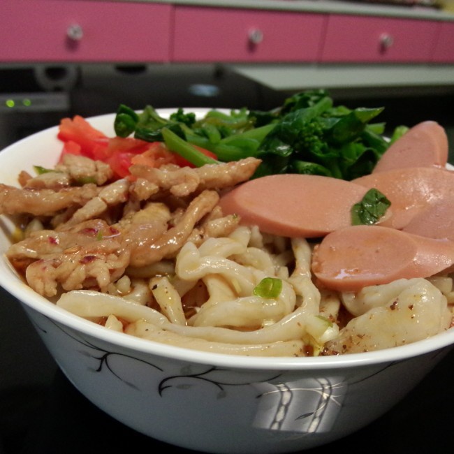 朝惜做的手擀面