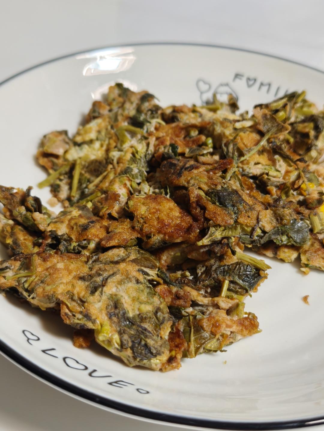春天野菜香菜谱，七头一脑之一：香椿头炒鸡蛋