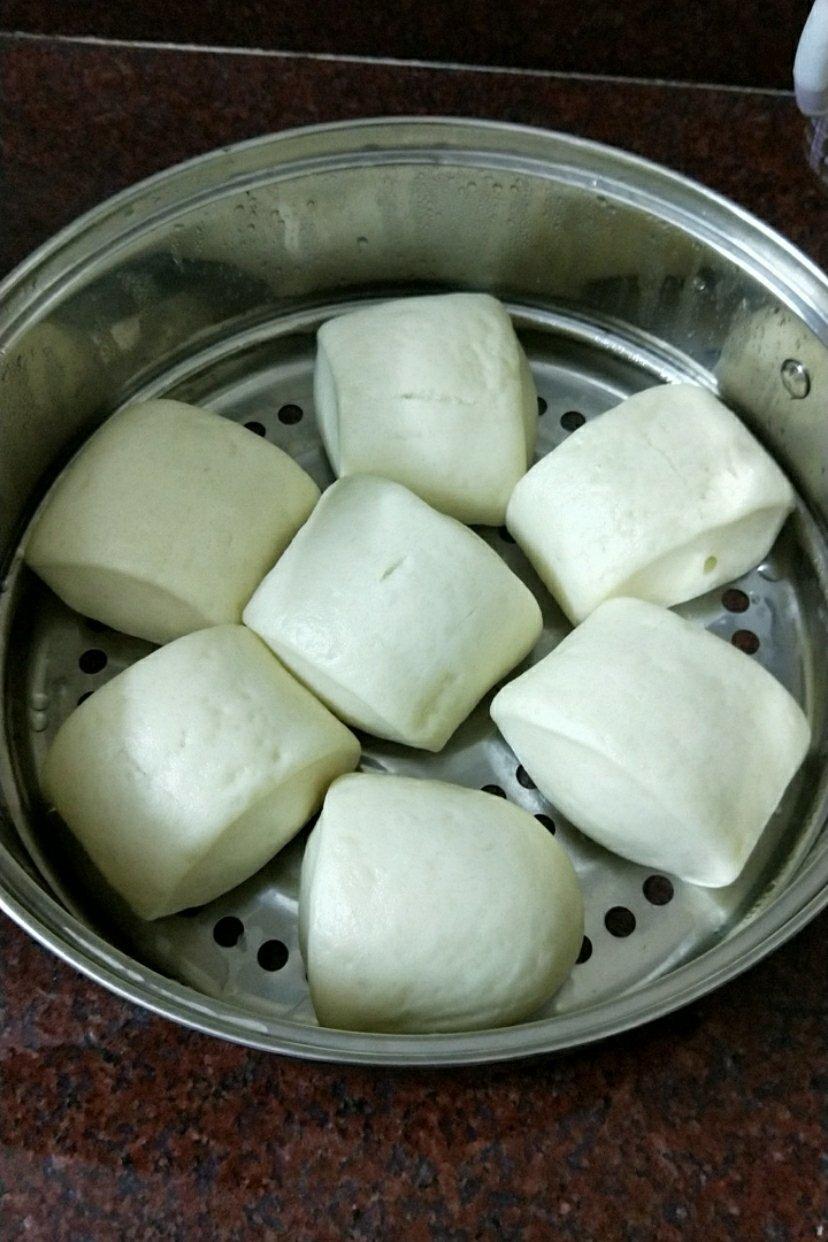 广式馒头（刀切，圆形。馒头。附视频。一次性发酵）