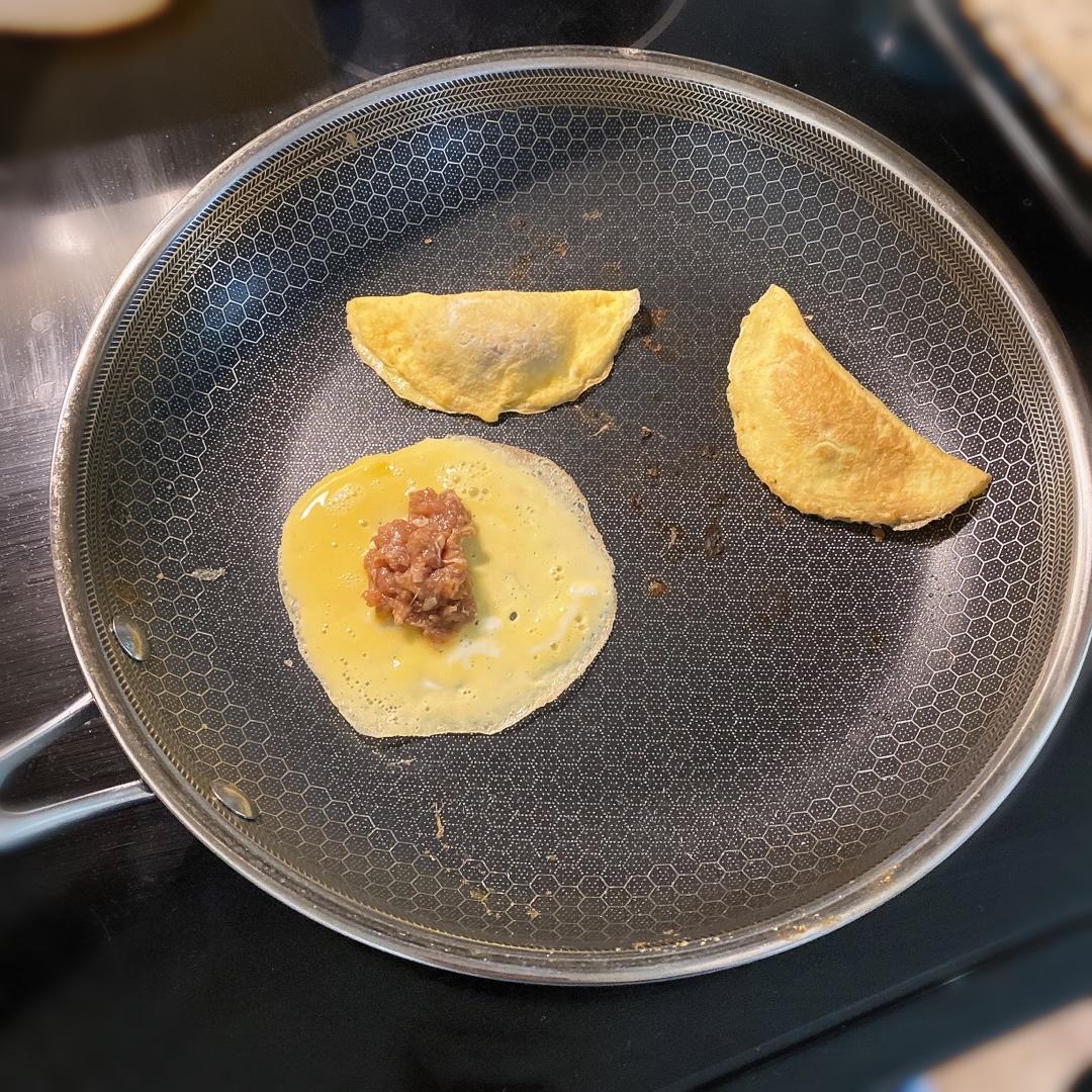蛋饺（平底锅版)