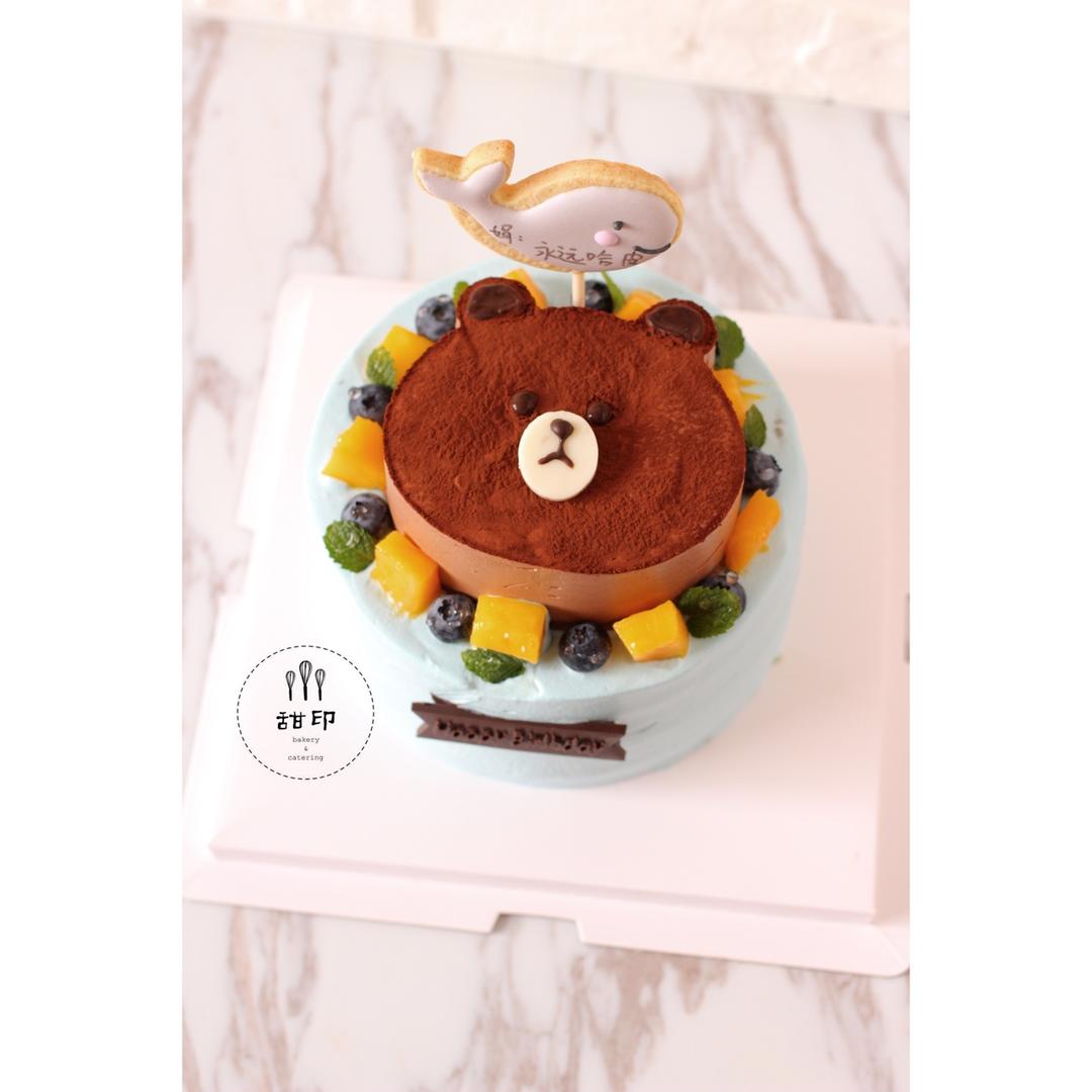 line可妮兔酸奶慕斯蛋糕