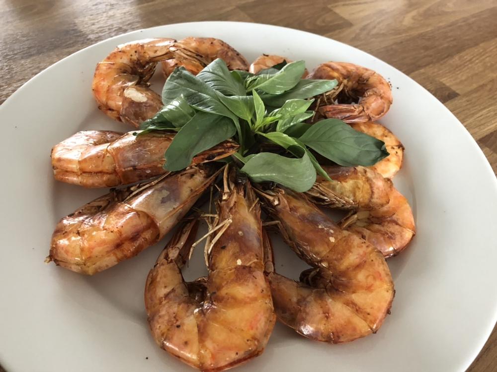 锡纸烤虾（烤箱版）