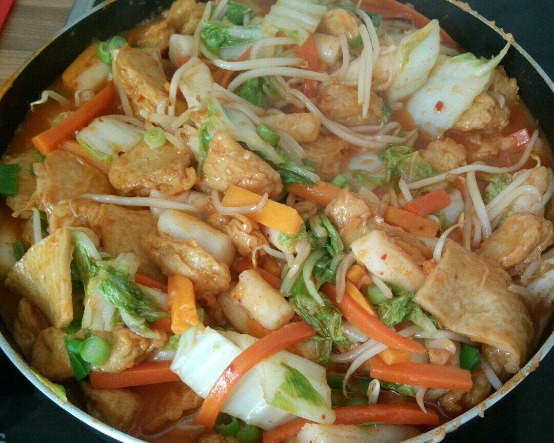 韩式炒年糕的做法