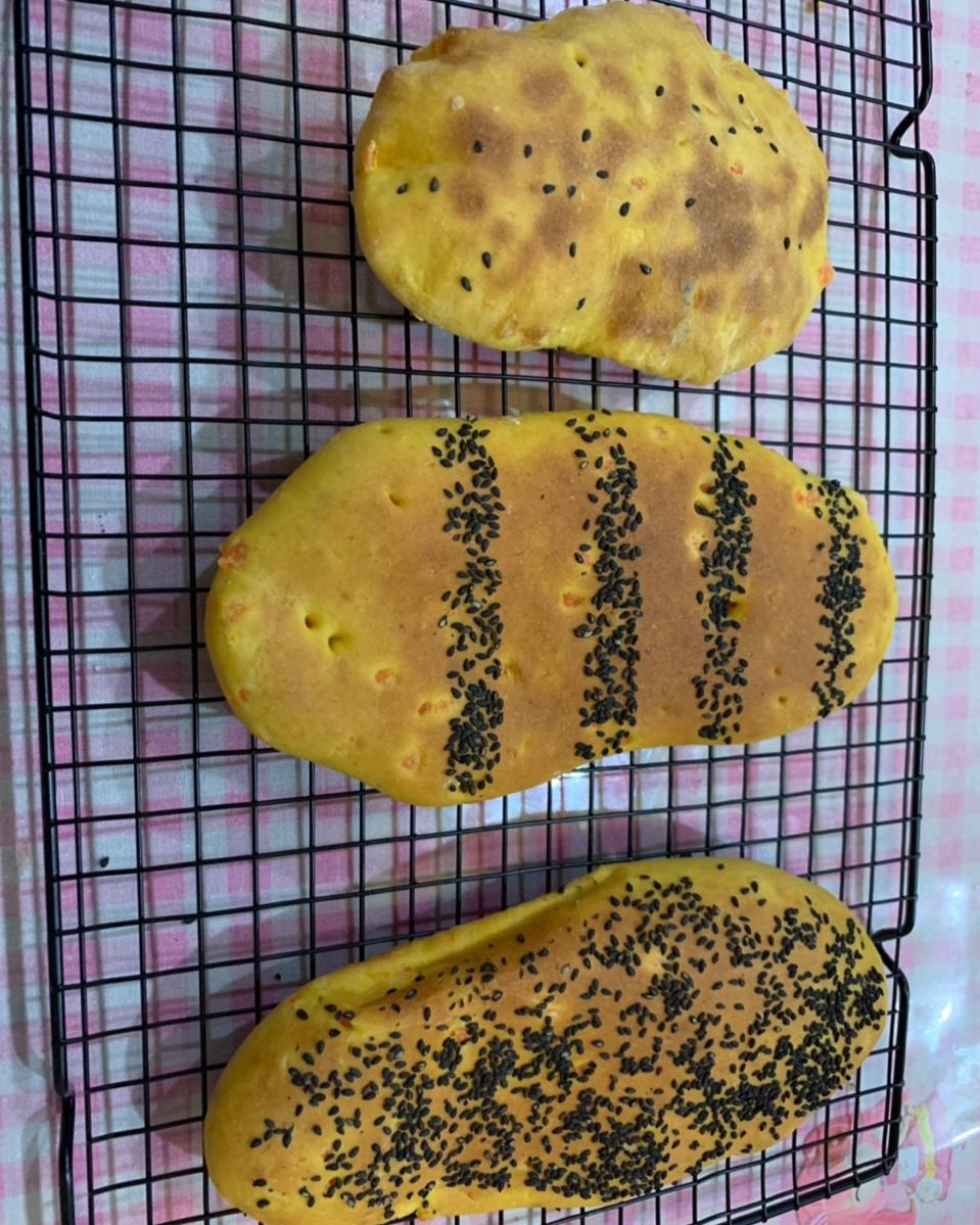 胡萝卜口袋面包
