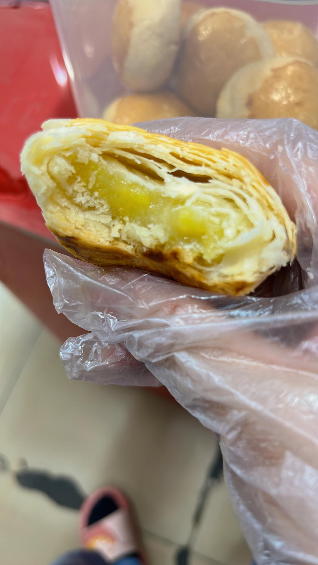 贝壳榴莲酥