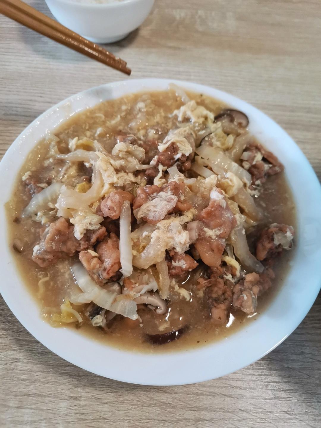 【酸汤酥肉🥣】懒人版，简单易学，吃剩的酥肉、炸里脊换个吃法，美味还不浪费