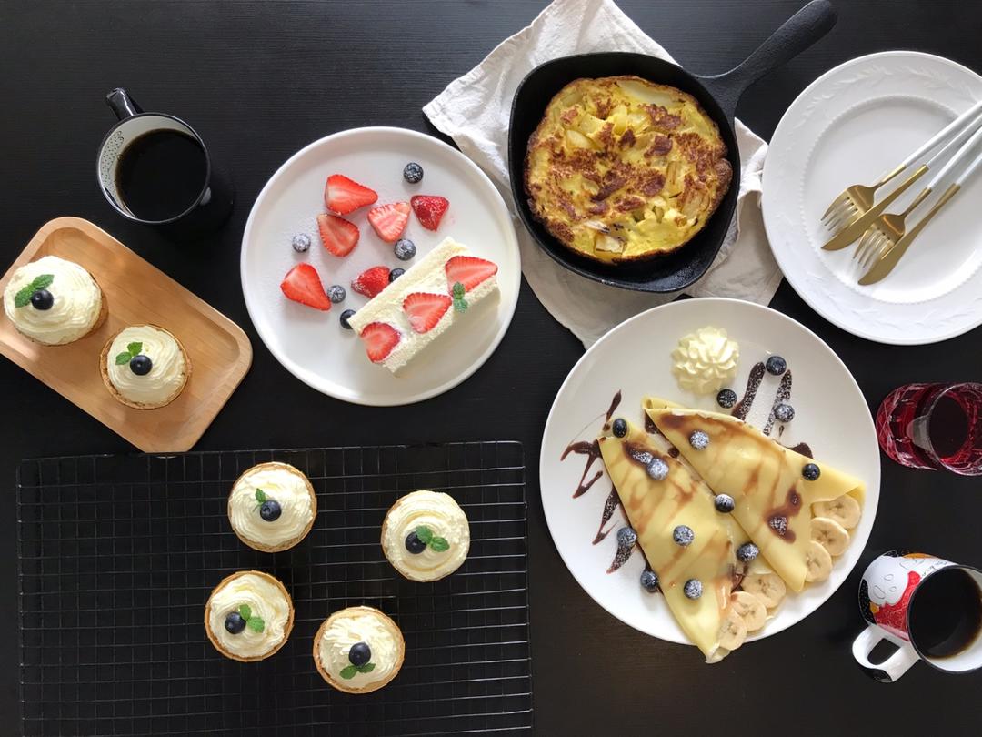 草莓奶油三明治