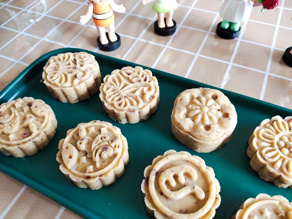 蔓越莓绿豆糕