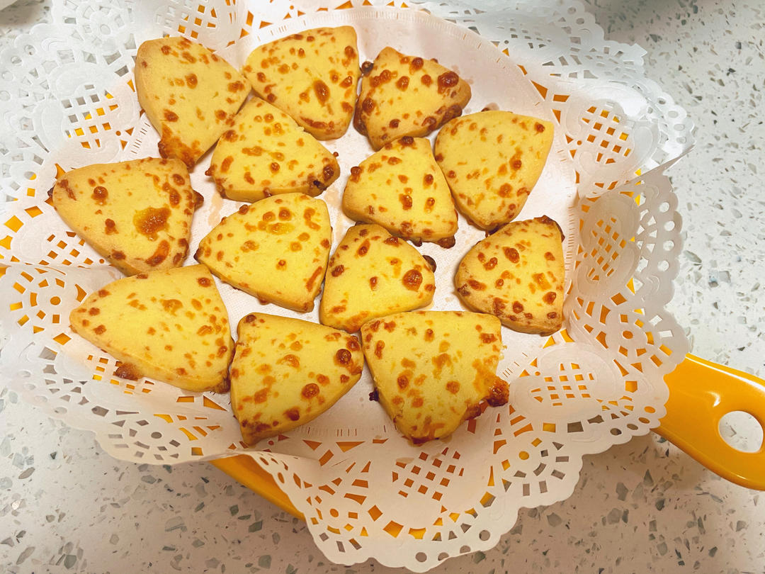 免打发❗️零失败❗️黄金芝士咸味饼干❗️
